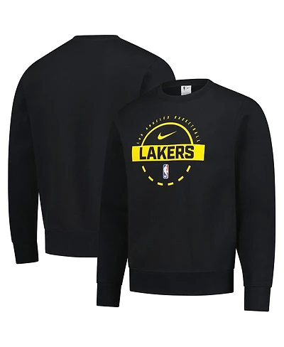Nike Men's Black Los Angeles Lakers 2025/26 Authentic Practice Club Sweatshirt