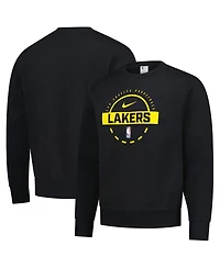 Nike Men's Black Los Angeles Lakers 2025/26 Authentic Practice Club Sweatshirt