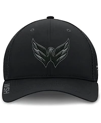 Fanatics Men's Black Washington Capitals Authentic Pro Road Flex Hat