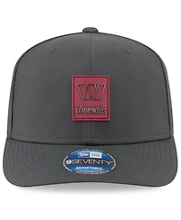 New Era Men's Charcoal Washington Commanders 2025 Sideline Cold Weather 9SEVENTY Adjustable Hat