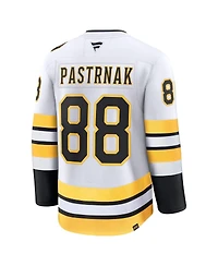 Fanatics Men's David Pasternak White Boston Bruins Away Premium Player Jersey