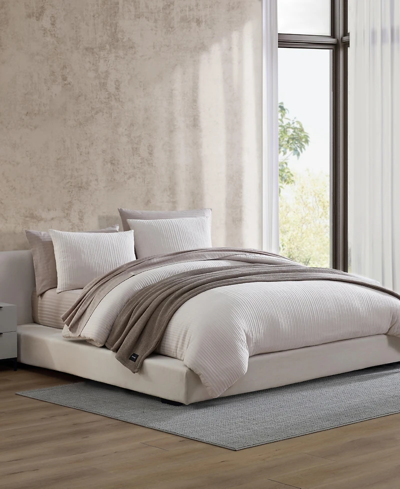 Vera Wang Solid Chenille 3-Pc. Comforter Set, King