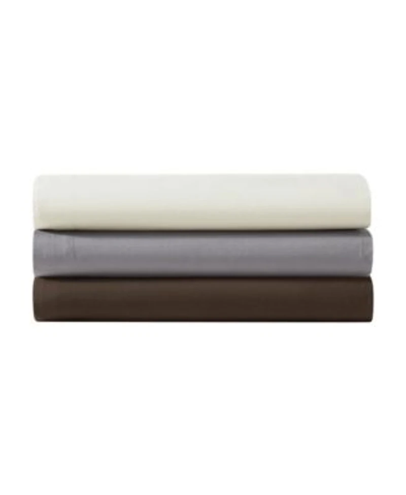 Vera Wang Cool Comfort Solid Cotton Sheet Set
