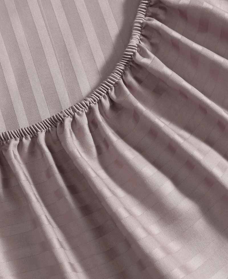 Vera Wang Solid Dobby Stripe T290 4-Pc. Sheet Set