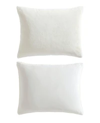 Vera Wang Signature Solid Faux Fur 3-Pc. Comforter Set