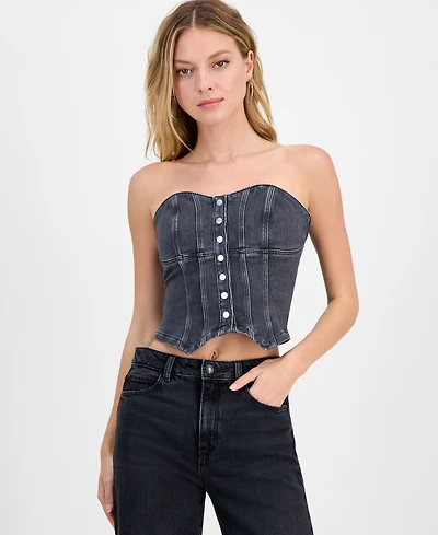Guess Women's Cecile Bustier Top