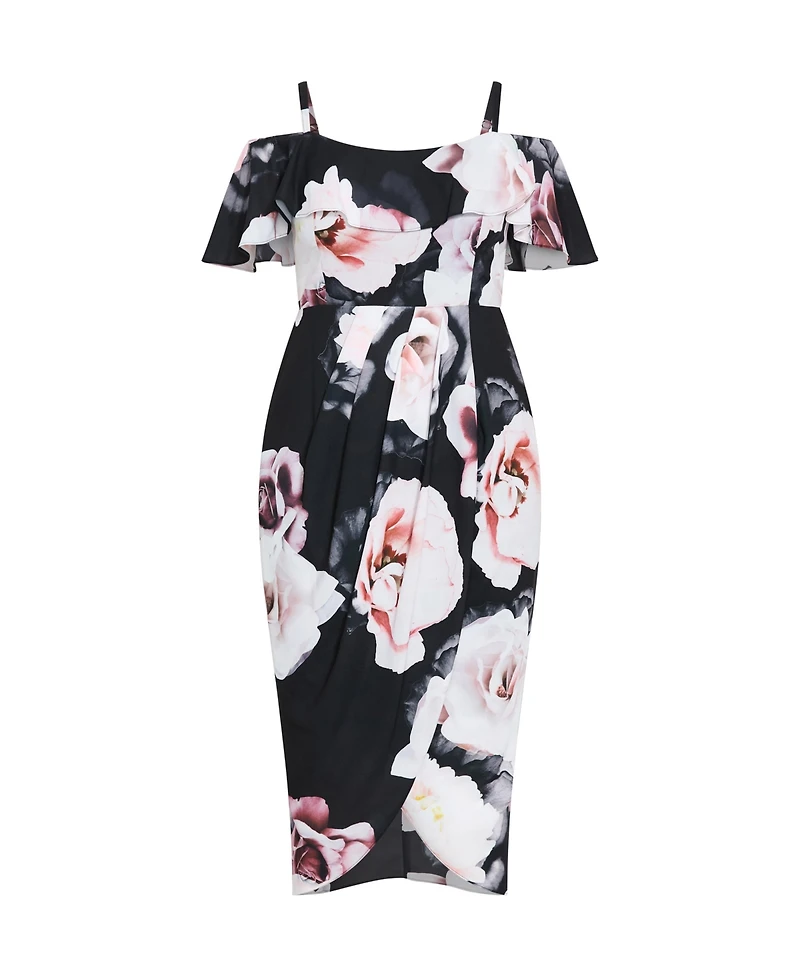City Chic Women's Plus Love Me Do Dress