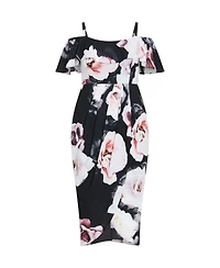 City Chic Women's Plus Love Me Do Dress