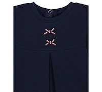 Tommy Hilfiger Baby Girls 2-Piece Mock Neck Top and Leggings Set