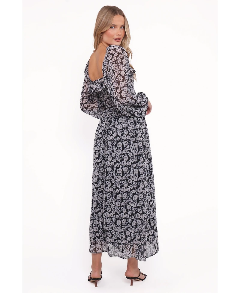 Petal and Pup Women's Faith Long Sleeve Maxi Dress