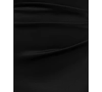 Xscape Petite Off The Shoulder Sleeveless Dress
