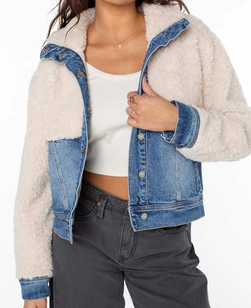 Roxy Women's Button-Front Surf & Turf Jacket