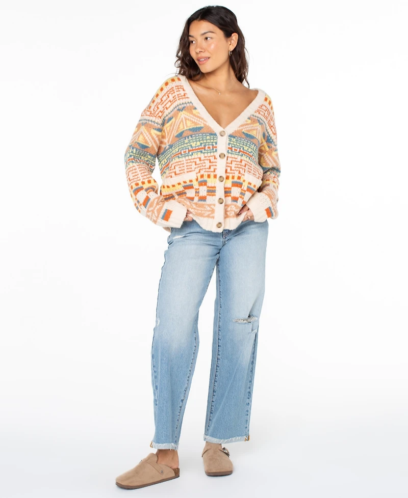 Roxy Women's Long Sleeve Tamarindo Cardigan Sweater