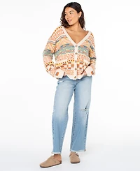 Roxy Women's Long Sleeve Tamarindo Cardigan Sweater