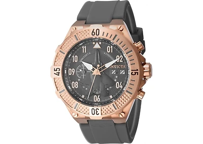 Invicta Men's 39891 Aviator Quartz Multifunction Grey Dial Watch
