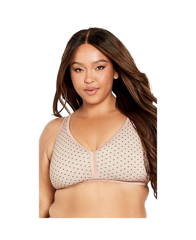Avenue Plus Fashion Cotton Bra