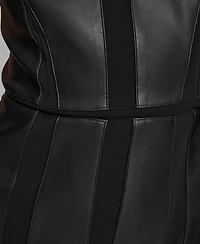 Bcbg Women's Archive Patchwork A-Line Dress