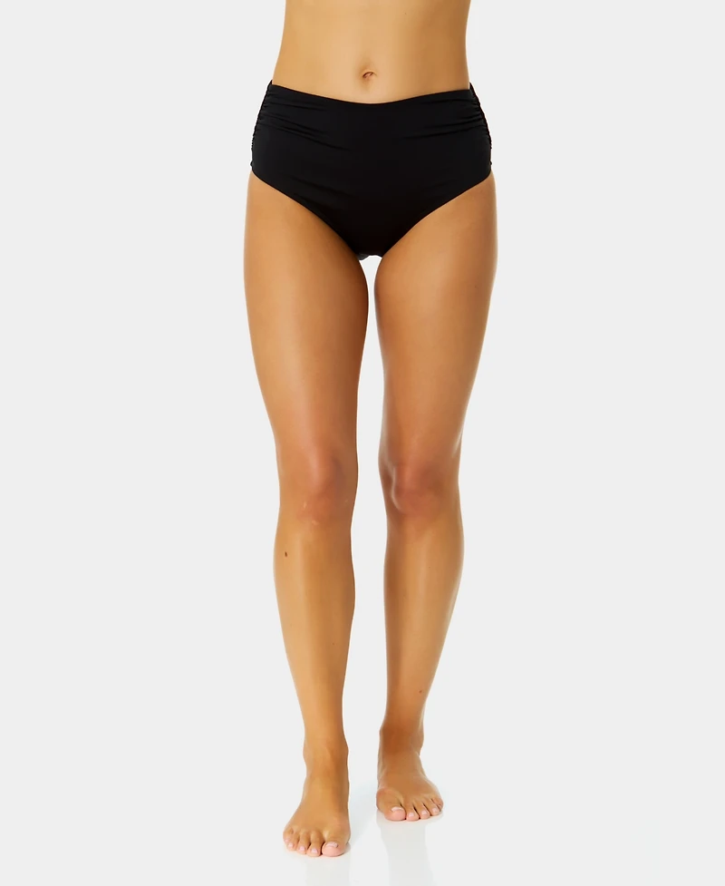 Anne Cole High-Waist Bikini Bottoms