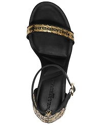 Karl Lagerfeld Paris Kenz Logo Sequin Dress Sandals