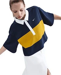 Nike Sportswear Women's Short-Sleeve Oversized Polo Top