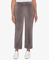 Alfred Dunner Calm Luxe Double Knit Average Length Pant