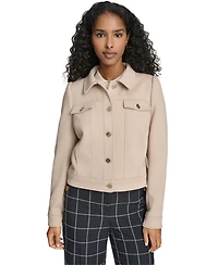 Tommy Hilfiger Women's Point Collar Trucker Jacket