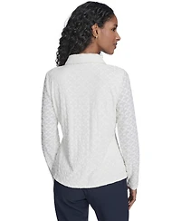 Tommy Hilfiger Women's Floral Clip Button-Up Top