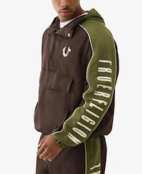 True Religion Men's Anorak Long-Sleeve Hoodie