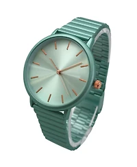 Olivia Pratt Mint Pastel Colors Minimalist Women Watch
