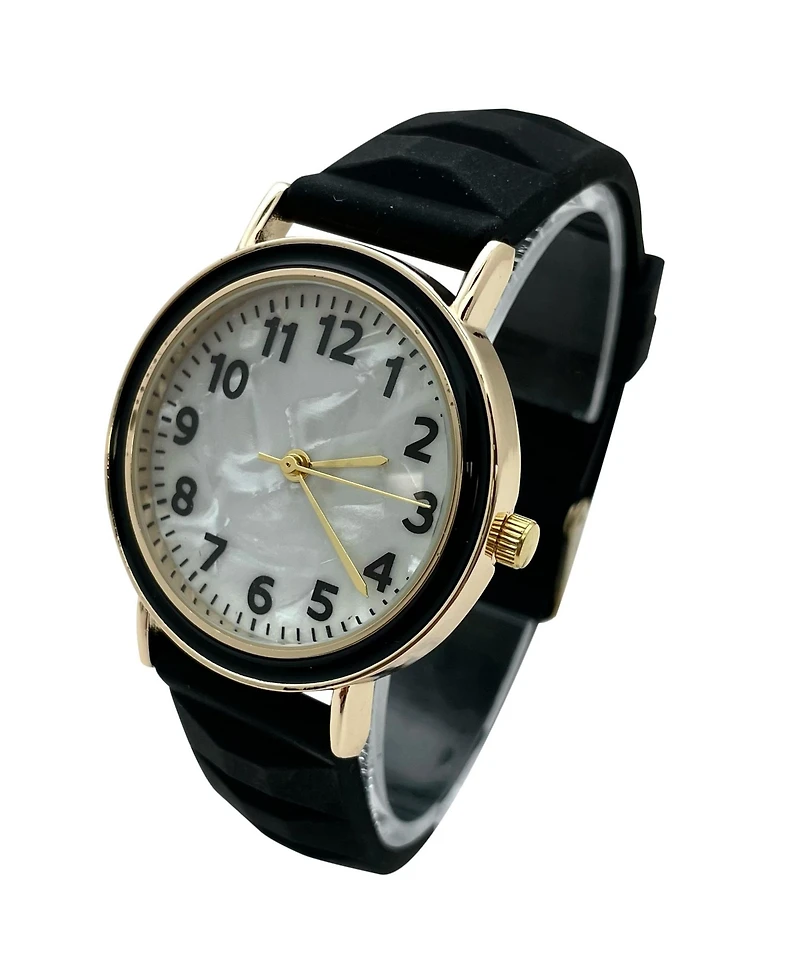 Olivia Pratt Solid Vibrant Color Everyday Silicone Women Watch