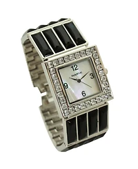 Olivia Black Pratt Square Jewel Women Watch
