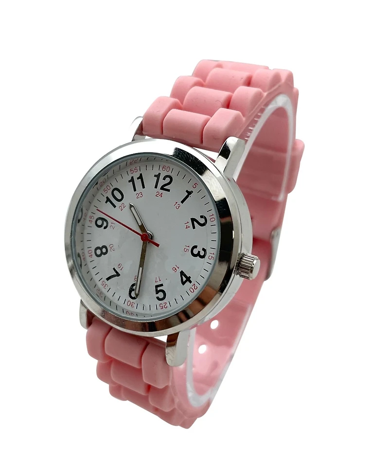 Olivia Pratt Easy Read Medical Professionals Silicone Band Women Watch