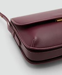 Mango Women's Flap Crossbody Bag