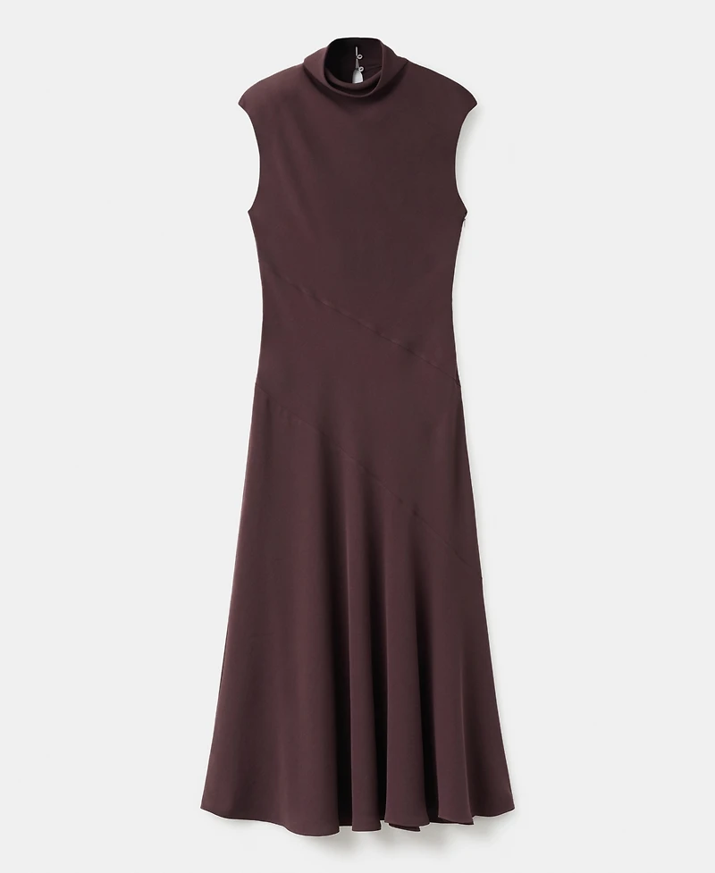 Mango Women's Long Turtleneck Dress