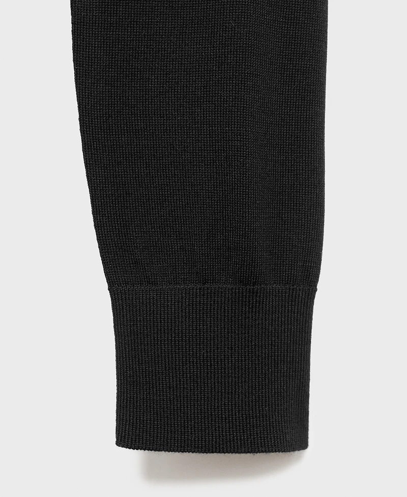 Mango Women's Wool V-Neck Cardigan