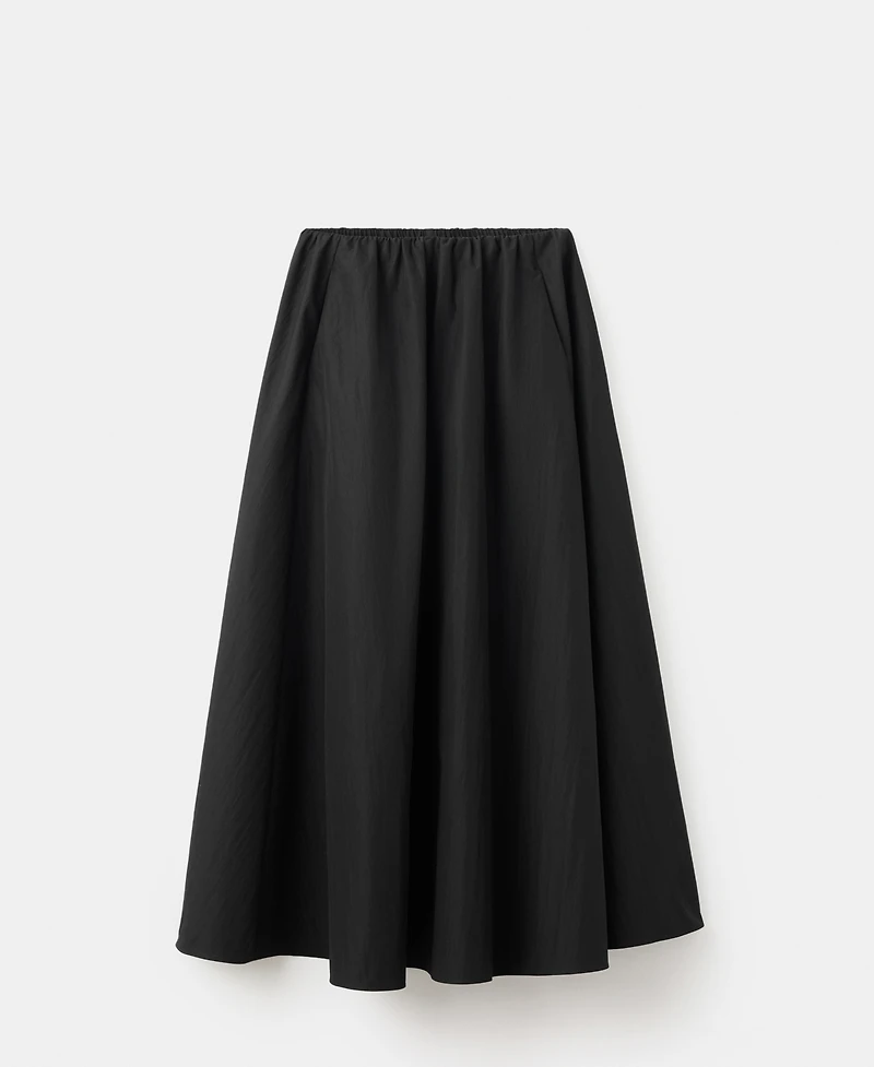 Mango Women's Long Flared Skirt