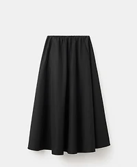 Mango Women's Long Flared Skirt