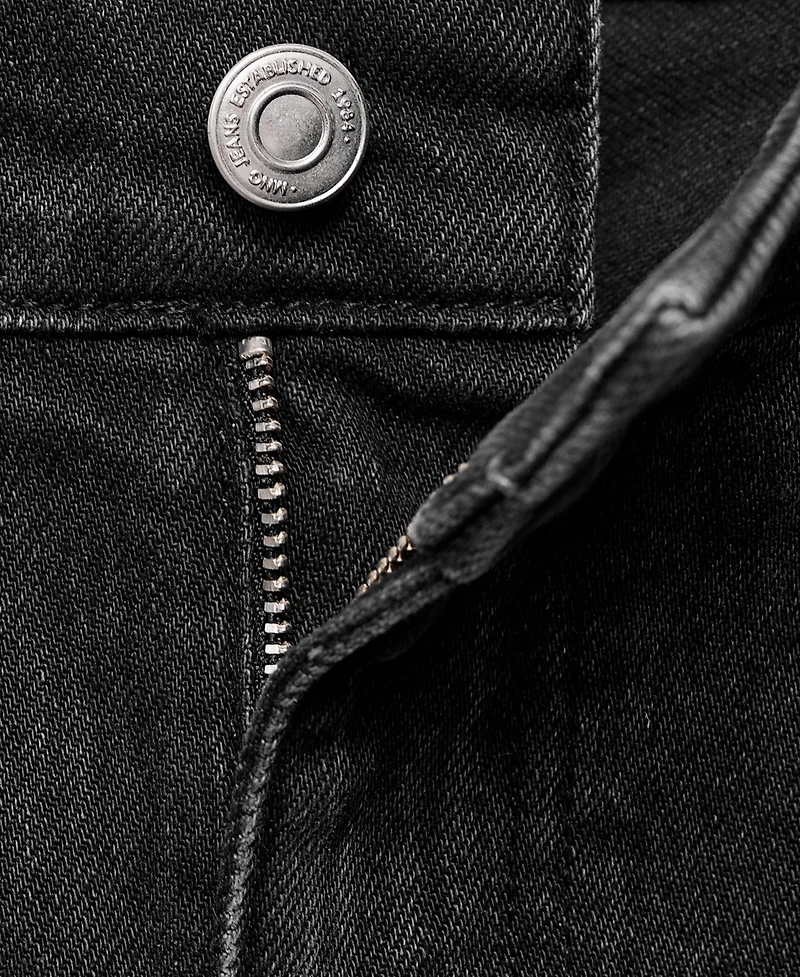 Mango Women's Mid-Rise Straight Jeans
