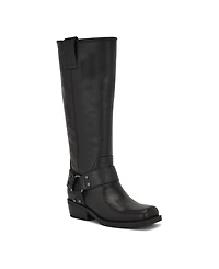 Nine West Women's Fawsta Tall Square Toe Boots