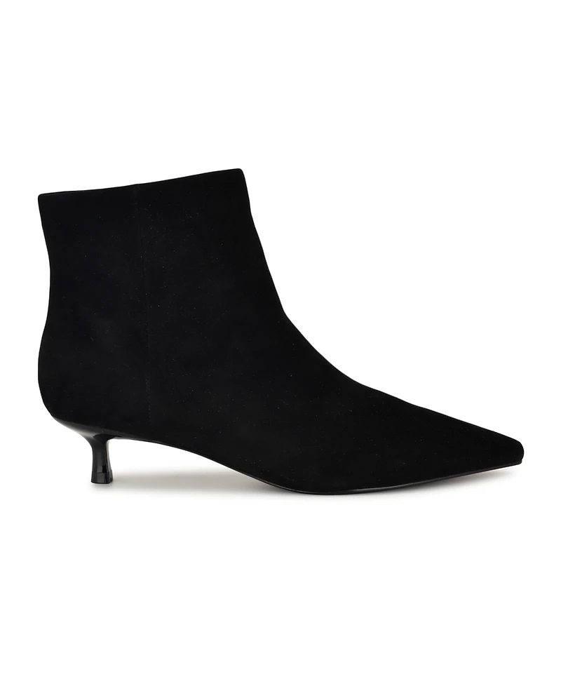 Nine West Women's Turrel Suede Pointy Toe Dress Booties