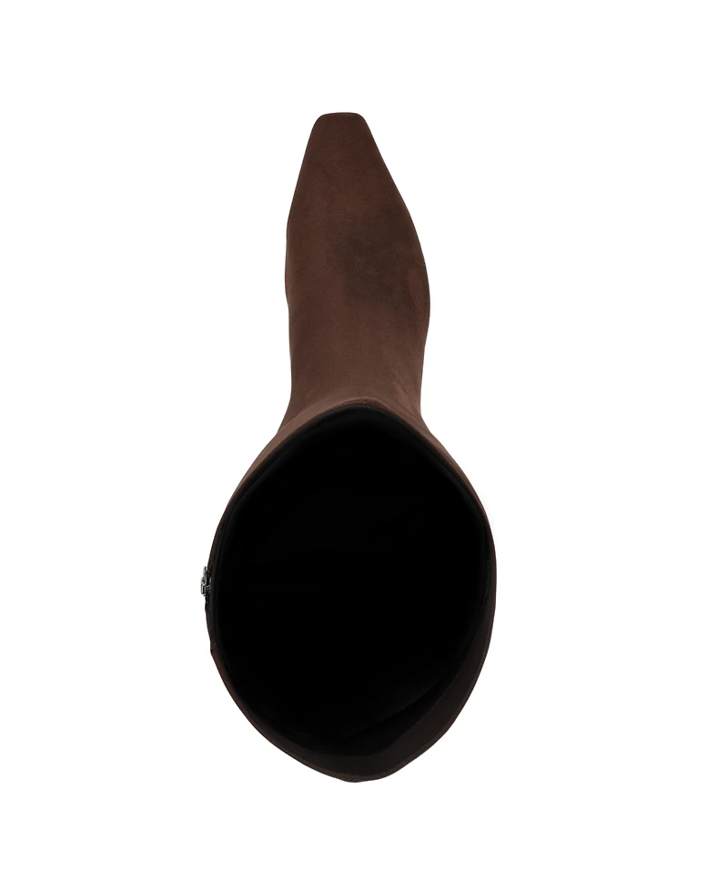 Nine West Women's Havier Tall Kitten Heel Dress Boots