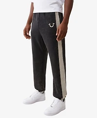True Religion Men's Inset Detail Jogger Pants