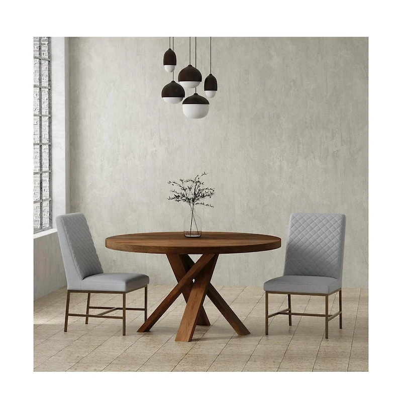 Parker House Furniture Diamond - Elise Linen Dining Chair Two Pack
