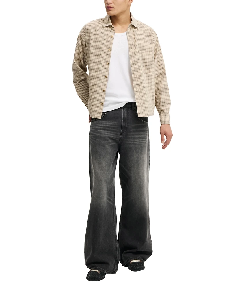 Cotton On Men's Tribeca Long-Sleeve Shirt