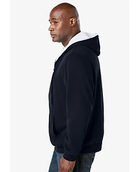 Boulder Creek Big & Tall by KingSize Full-Zip Thermal Hoodie