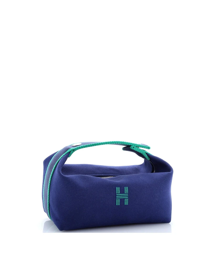 Pre-Owned HERMA‰S Pm Bride-a-Brac Travel Case Toile