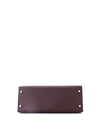 Pre-Owned HERMA‰S Kelly 28 Handbag Verso Epsom with Palladium Hardware