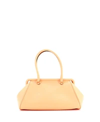 Pre-Owned Salvatore Ferragamo Frame Satchel Leather