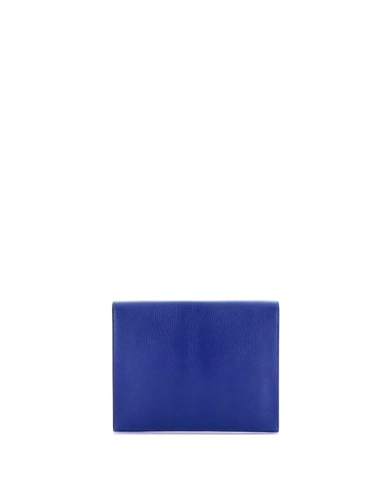 Pre-Owned HERMA‰S Cinhetic Clutch Chevre Mysore