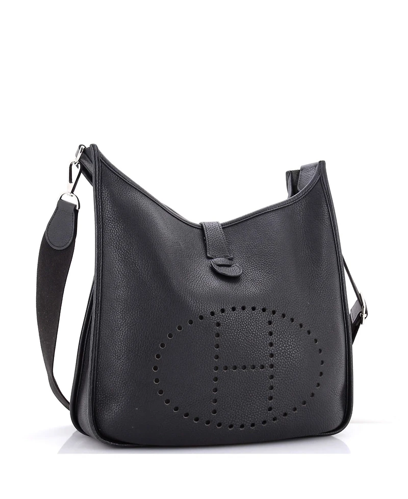 Pre-Owned HERMA‰S Gm Evelyne Bag Gen Iii Clemence